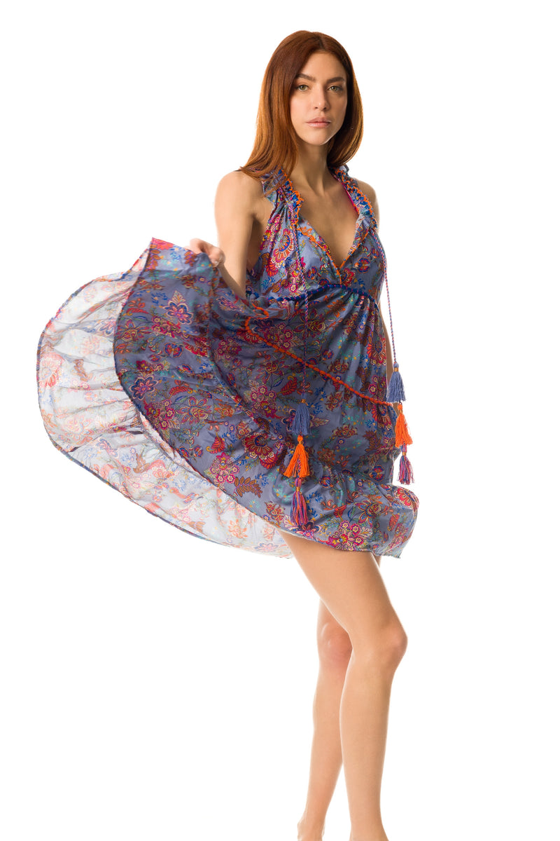 1 - 83 - Bikini - I133 Caftan               -    colore pervinca 12