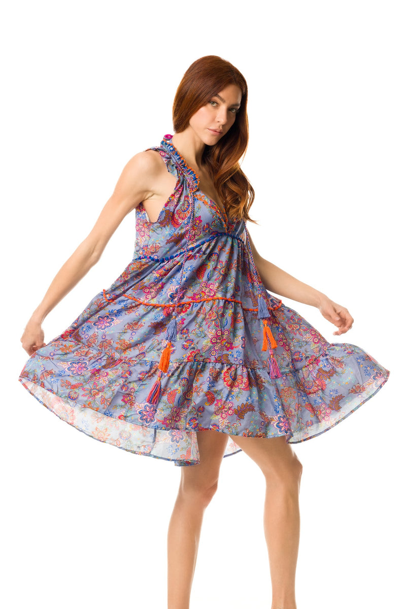 1 - 83 - Bikini - I133 Caftan               -    colore pervinca 12