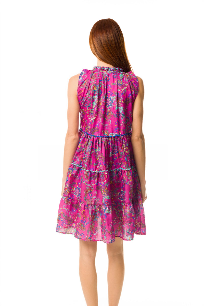 1 - 82 - Bikini - I133 Caftan               -    colore  fuxia 11