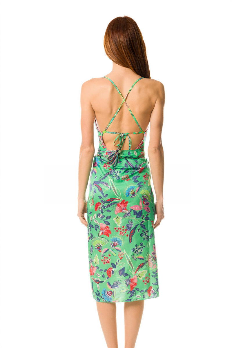 1 - 18 - Pareo              -    colore  verde