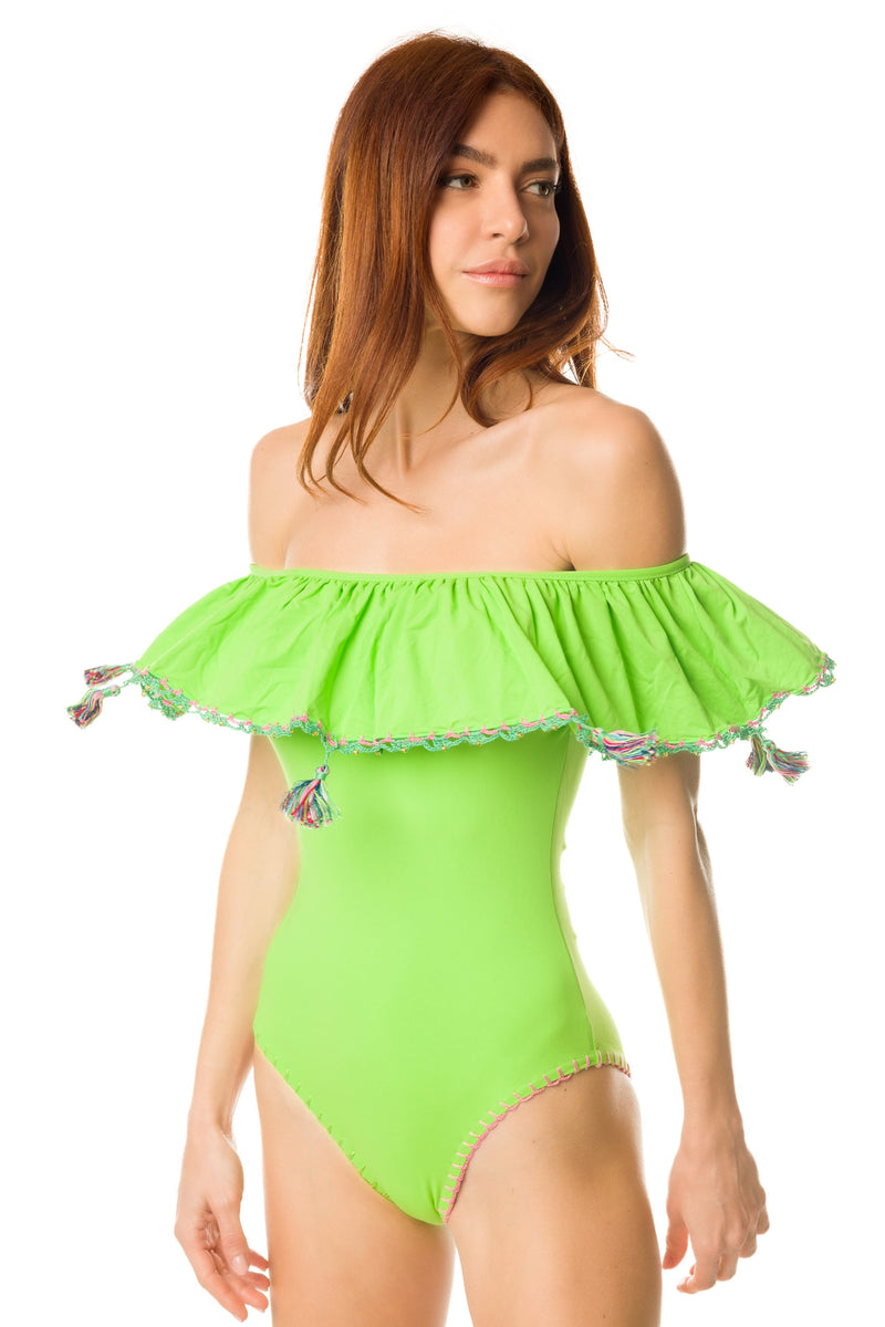 1 - 43 - Bikini - M77 Intero                -    colore  verde